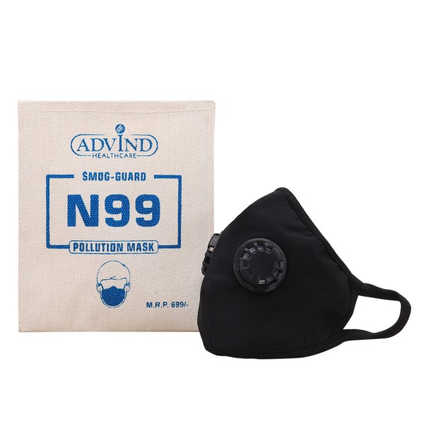 Smog Guard N99 Mask With Two Valves