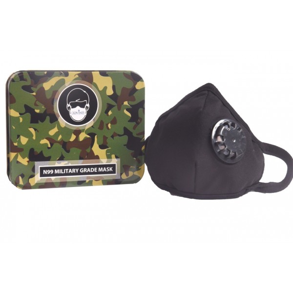 Military Grade N99 Mask With One Valve (Kids) 